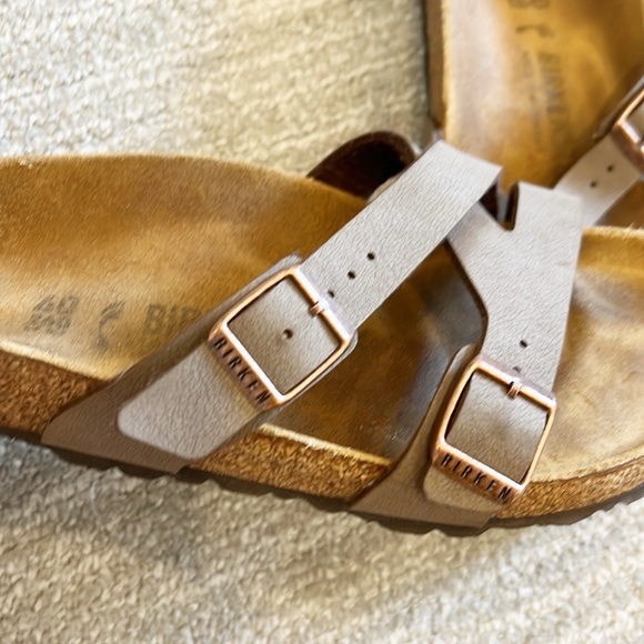 Birkenstock Yao Birko-Flor Birkibuc Mocha - Picture 8 of 11